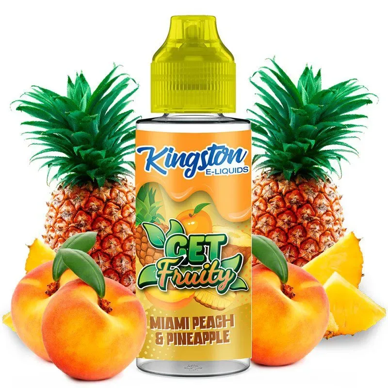 Miami Peach & Pineapple 100ml Kingston Eliquid