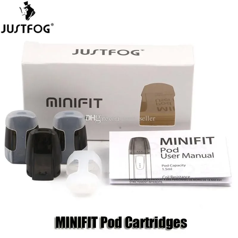 Minifit Pod Cartucho Cerámica 1,6 ohm de JustFog (pack 3u)