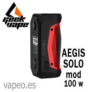 Mod Aegis Solo (rojo) de Geek Vape