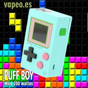 Mod BOX PUFF BOY azul 200W WIZ VAPOR