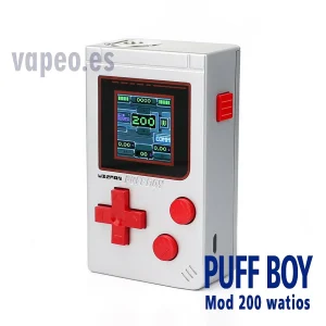 Mod BOX PUFF BOY gris 200W WIZ VAPOR