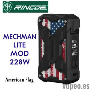 Mod MECHMAN LITE 228W AMERICAN FLAG RINCOE