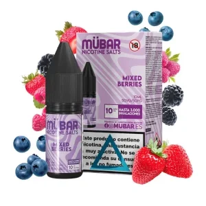 Mubar Salts Mixed Berries 15mg 10ml