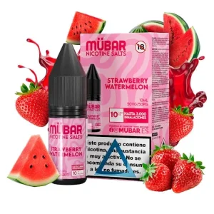 Mubar Salts Strawberry Watermelon 15mg 10ml