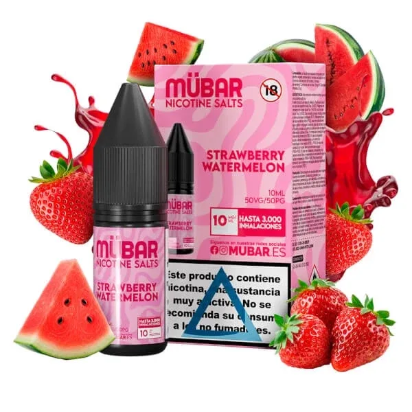 Mubar Salts Strawberry Watermelon 15mg 10ml