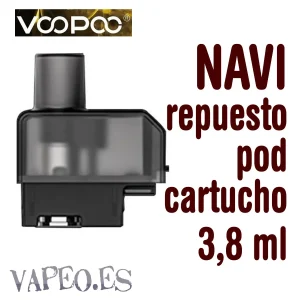 NAVI CARTUCHO 3,8ML REPUESTO VOOPOO (unidad)