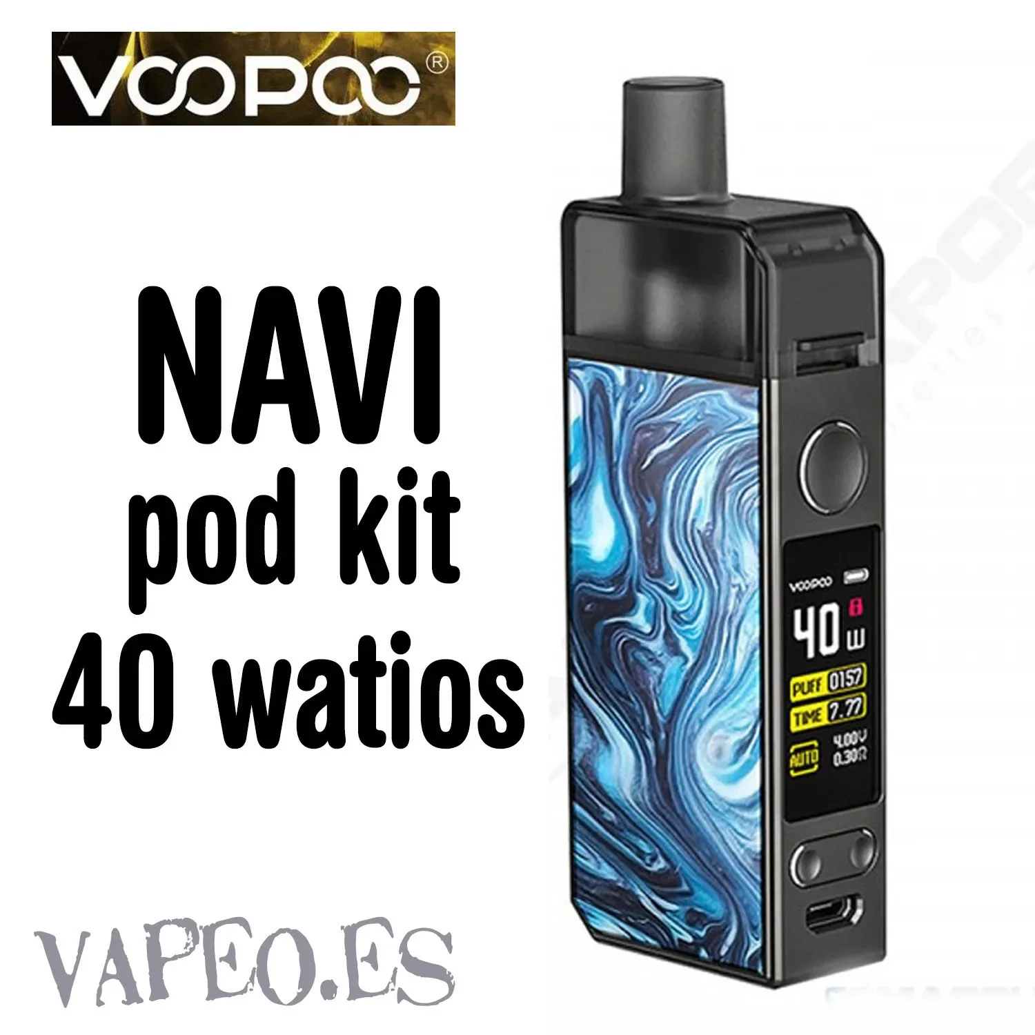 NAVI POD KIT (Color nazarine) VOOPOO - Image 2