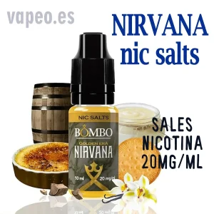 NIRVANA NIC SALTS 20MG BOMBO ELIQUID