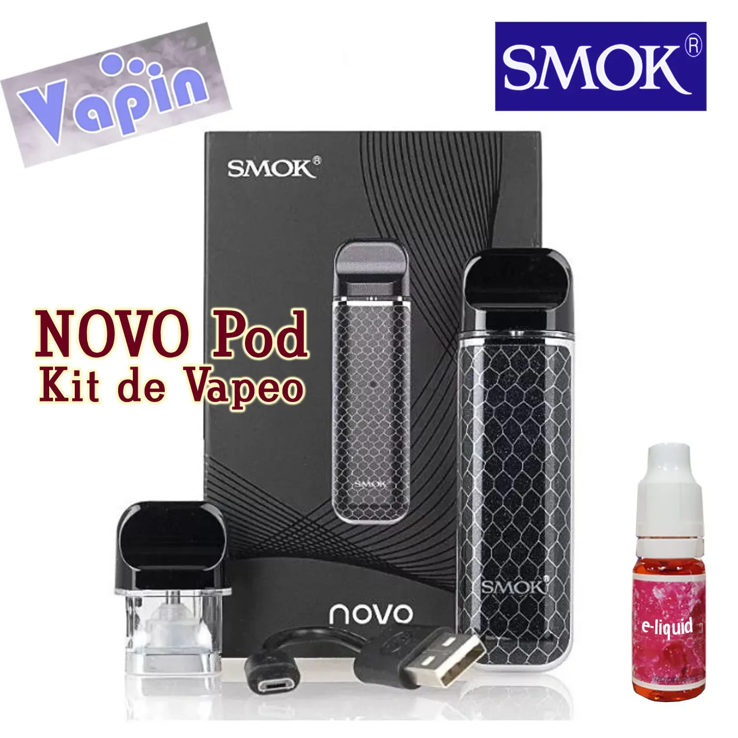 NOVO Pod kit de vapeo (color FUCSIA) SMOK promo - Image 2