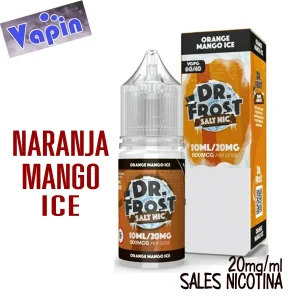 Orange & Mango Ice 20mg Nic Salts Dr Frost Eliquid 10ml Sales Nicotina