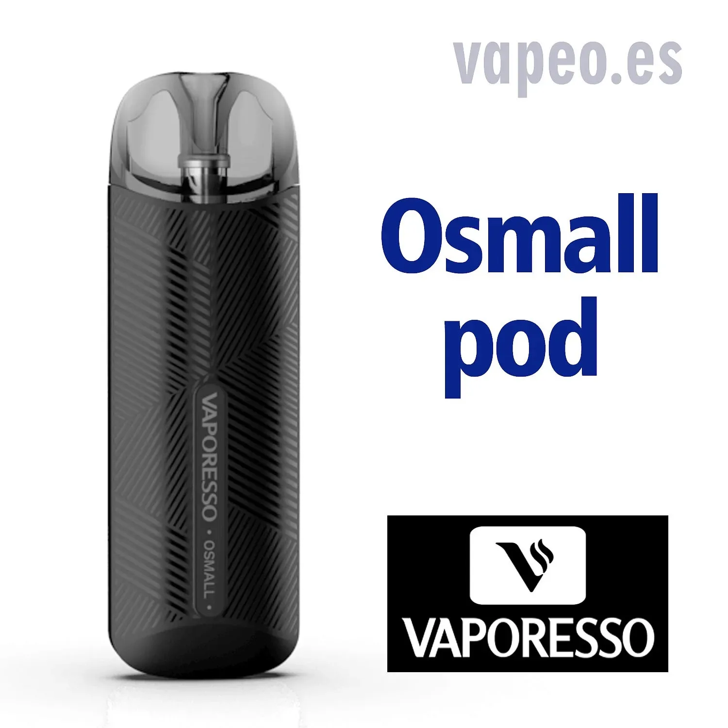 Osmall POD350mAh KIT- Vaporesso Negro