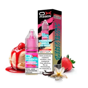 Oxva Ox Passion Strawberry Vanilla Ice Cream Salt