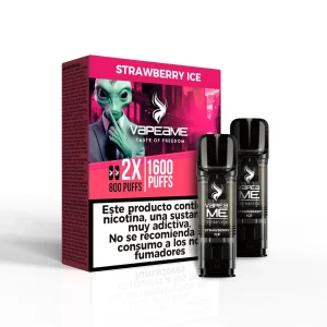 Pack 10 cajas cápsulas Vapeame To Revive Strawberry Ice