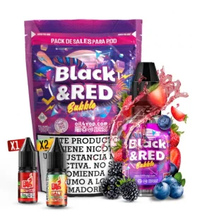 Pack Black Red Oil4Vap Sales