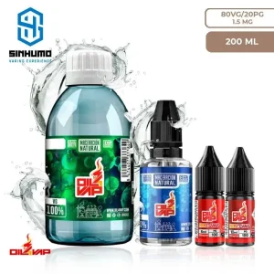 Pack de Bases 200ML 1.5mg (Maceracion Natural) By Oil4Vap