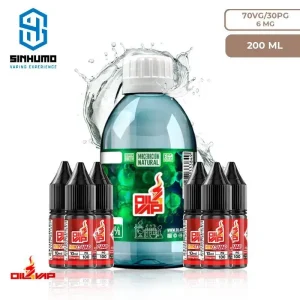 Pack de Bases 200ML 6mg (Maceracion Natural) By Oil4Vap