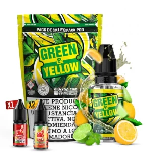 Pack Green Yellow Oil4Vap Sales