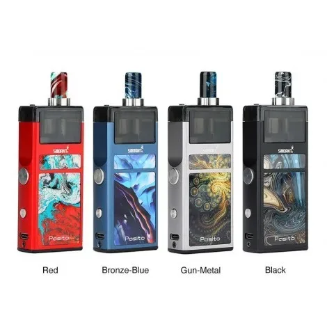 Pasito Pod Kit de vapeo (COLOR GUNMETAL) de Smoant - Image 2