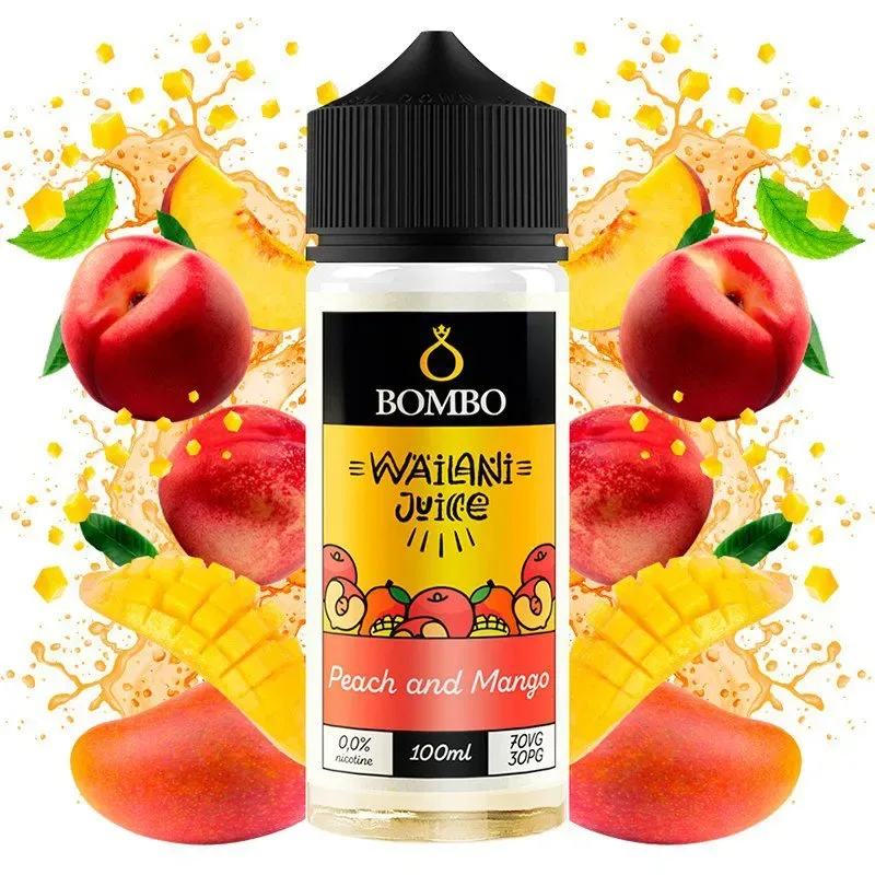 Peach & Mango 100ml Wailani Juice Bombo Eliquid