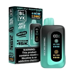 Pod descartable BLVK Just Juice 45000 puffs Menthol
