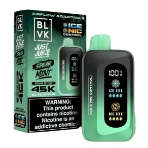 Pod descartable BLVK Just Juice 45000 puffs Spearmint