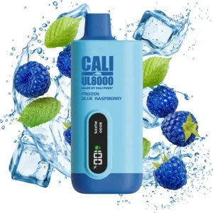 Pod descartable Cali UL8000 Cero Nicotina Frozen Blue Raspberry 8000 puffs
