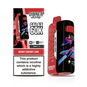 Pod descartable Dinner Lady Galax 60K Berry Cherry Lime
