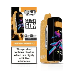 Pod descartable Dinner Lady Galax 60K Sour Mango Pineapple
