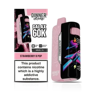 Pod descartable Dinner Lady Galax 60K Strawberry B-Pop