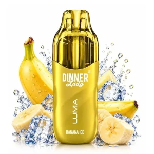 Pod descartable Dinner Lady Luma Banana Ice 40K