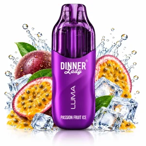 Pod descartable Dinner Lady Luma Passion Fruit Ice 40K