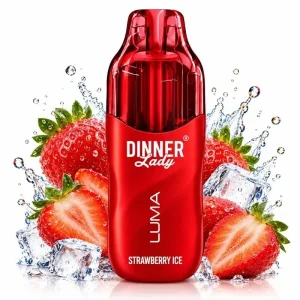Pod descartable Dinner Lady Luma Strawberry Ice 40K