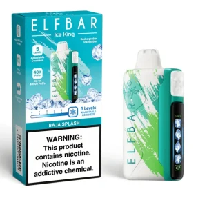 Pod descartable ElfBar Ice King 40000 Puffs Baja Splash
