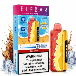 Pod descartable ElfBar Ice King 40000 Puffs Cola Slush