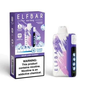 Pod descartable ElfBar Ice King 40000 Puffs Sour Lush Gummy