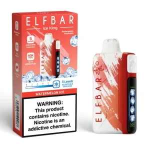 Pod descartable ElfBar Ice King 40000 Puffs Watermelon Ice