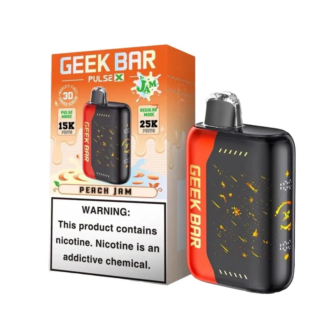 Pod descartable GeekBar 25000 Pulse X Peach Jam