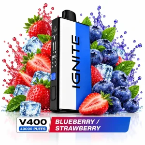 Pod descartable Ignite V400 40000 puffs Mix Blueberry / Strawberry