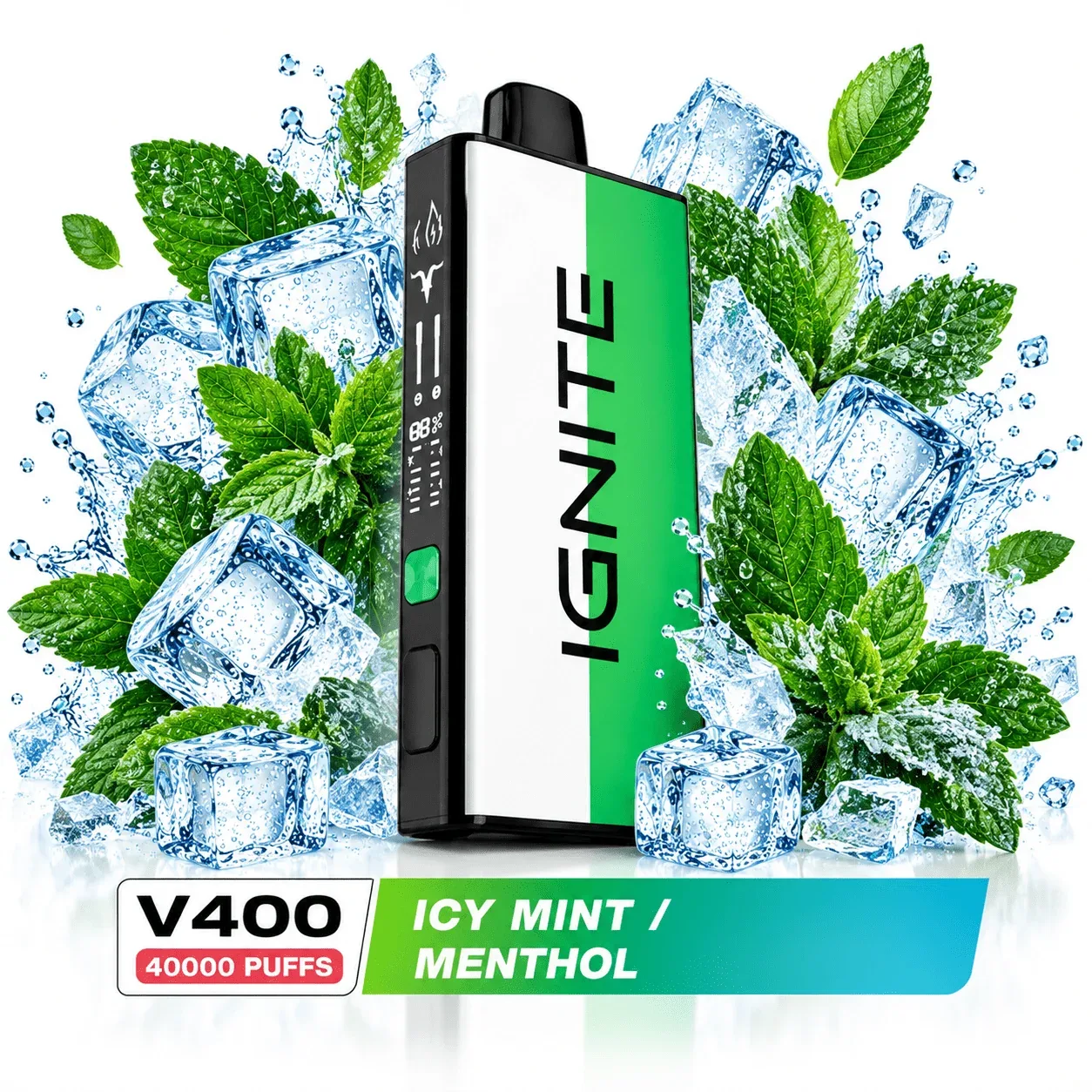 Pod descartable Ignite V400 40000 puffs Mix Icy Mint / Menthol