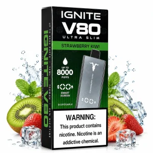 Pod Descartable Ignite V80 Ultra Slim Strawberry Kiwi