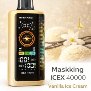 Pod descartable Maskking IceX 40000 Puffs Vainilla Ice Cream