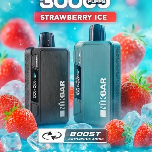 Pod descartable Nikbar 30000 Puffs Strawberry Ice