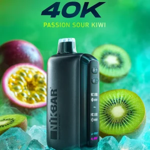 Pod descartable Nikbar Ice Baby 40000 Puffs Passion Sour Kiwi Ice