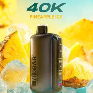 Pod descartable Nikbar Ice Baby 40000 Puffs Pineapple Ice