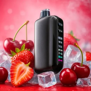Pod descartable Nikbar Triple Chill 40000 Puffs Cherry Strawberry