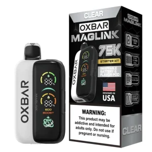 Pod descartable OXBAR Maglink Nixodine 75K Puffs Clear