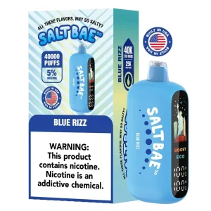 Pod Descartable Salt Bae 50 Blue Rizz 40000 Puffs
