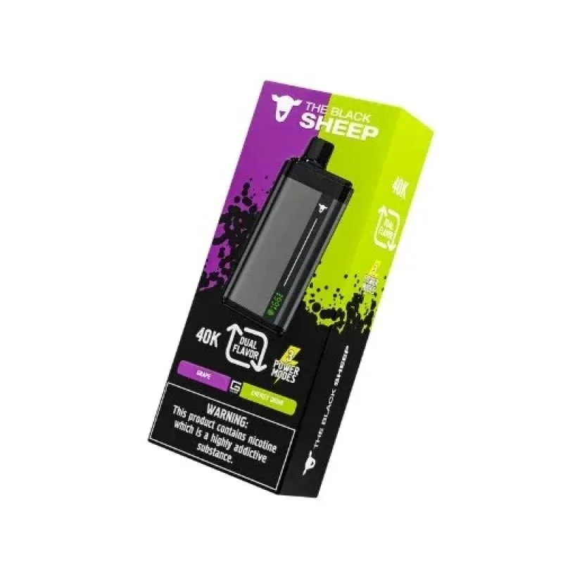 Pod descartable The Black Sheep 40K Dual Flavor Grape / Passion Fruit