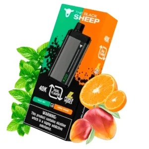 Pod descartable The Black Sheep 40K Dual Flavor Mango Orange / Fresh Mint