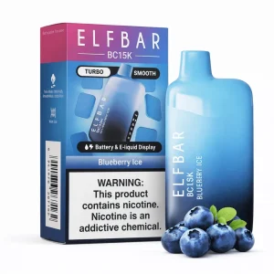 Pod descartalbe Elfbar BC15000 Blueberry Ice